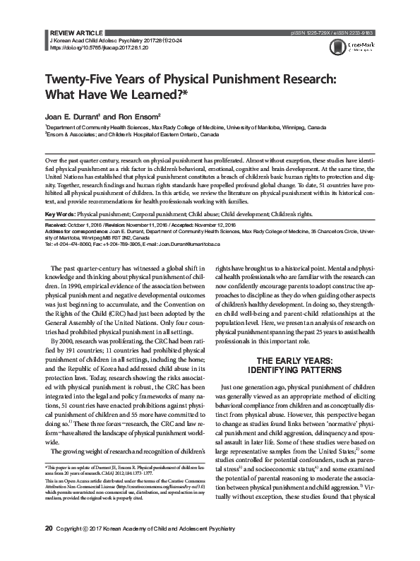 2017 Durrant  Ensom – 25 Years of Physical Punishment Research – What Have We Learned.pdf_1.png